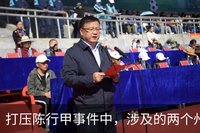 打压陈行甲事件中，涉及的两个州主要领导到底是谁？